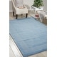 preview thumbnail 33 of 36, Nourison Hand-tufted Westport Solid Wool Area Rug 2' 6" x 4' - Blue - Runner/Rectangle