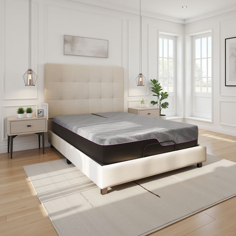 Bridgevine Home 11 inch Renew Flex Top Cooling Fast Responding Latex Foam Adult Mattress