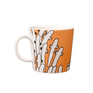 Moomin by Arabia Mug 10oz Hattifatteners Orange