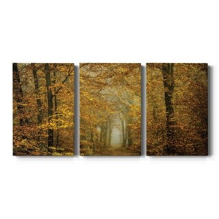 Soon Fall Leaves- Premium Gallery Wrapped Canvas - Ready to Hang - On ...