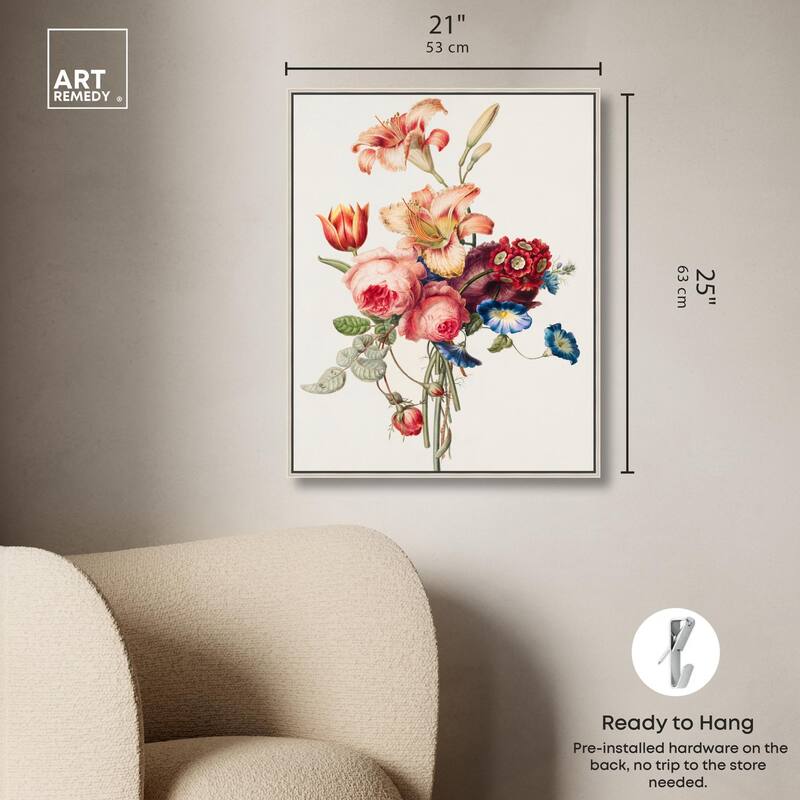 Bouquet 1820 Canvas by Art Remedy