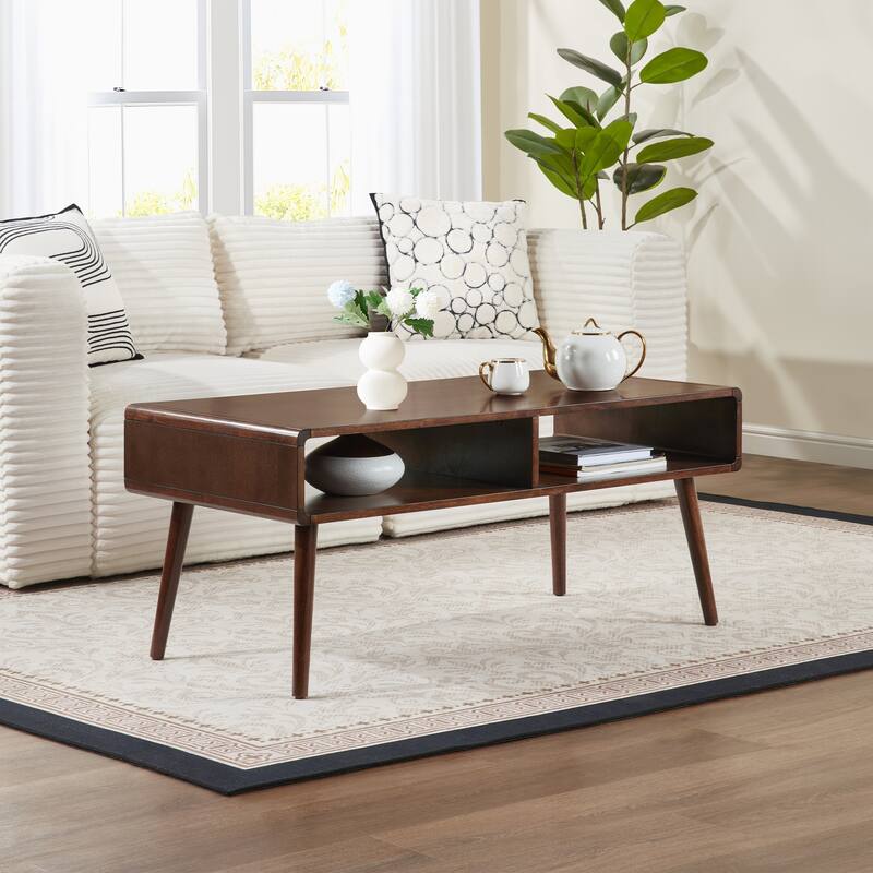 Convenience Concepts Napa Coffee Table with Shelf