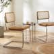 Option Brown PU Leather Chairs