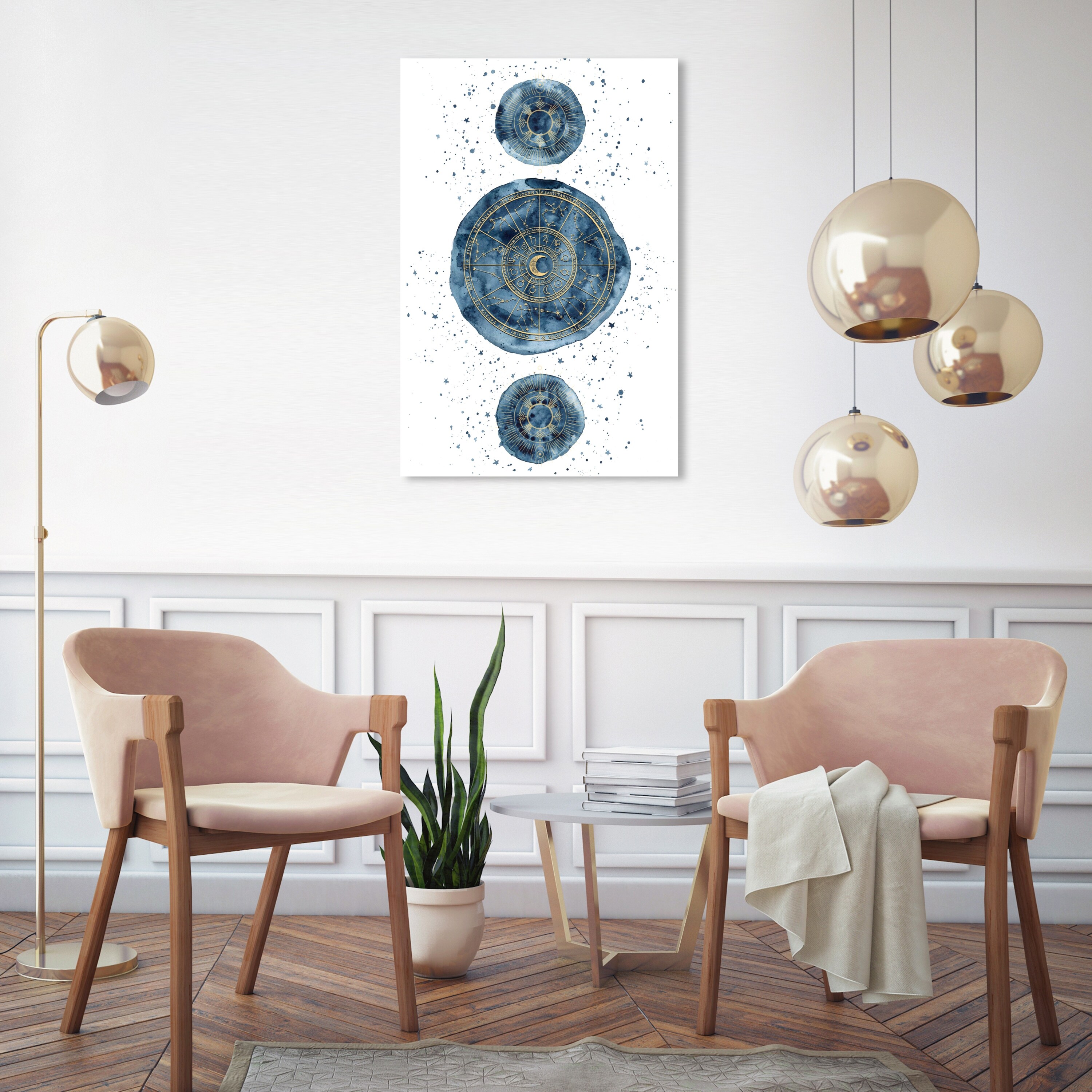 Oliver Gal 'Astrology Eyes' Astronomy and Space Wall ...