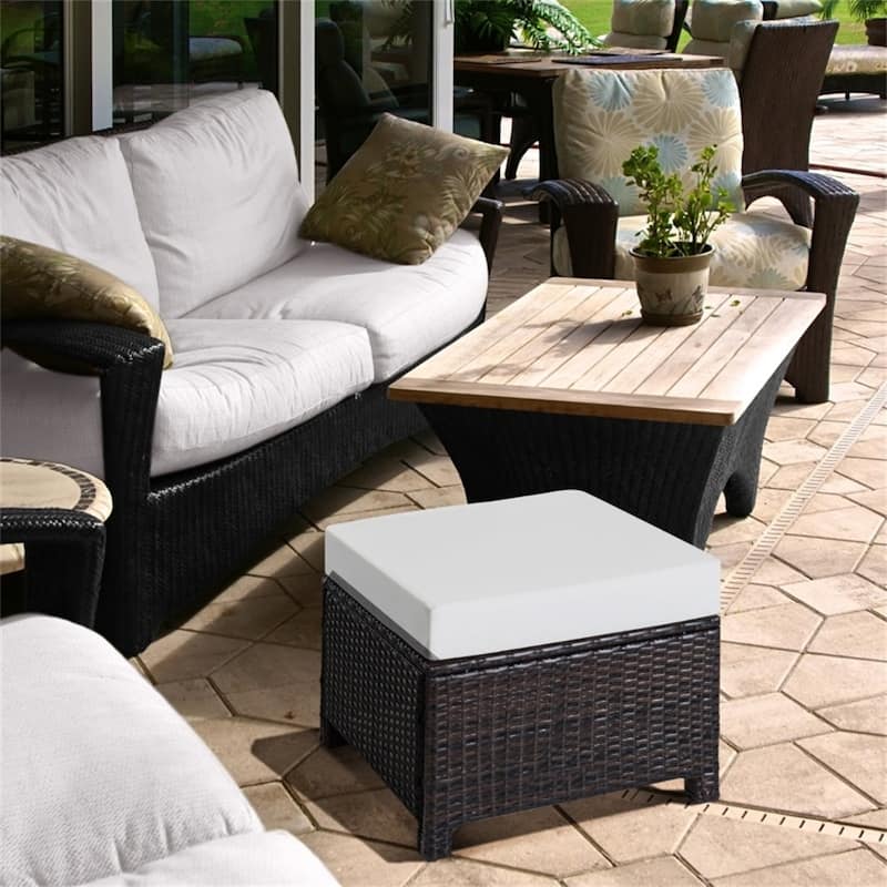 Rattan Table?Coffee Table - Black