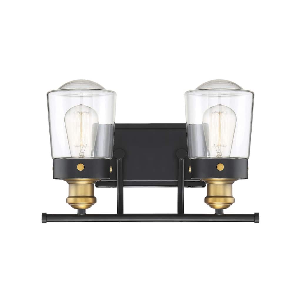 Savoy House Macauley 2 Light 15" Wide Bathroom Vanity Light