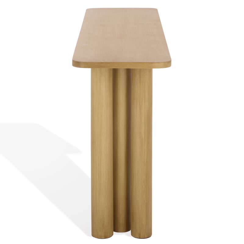 SAFAVIEH Couture Kathalina Rectangle Wood Console Table - 60"W x 15"D x 30"H