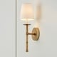 preview thumbnail 4 of 4, Tulum 1-light Matte Brass Wall Sconce - Matte Brass