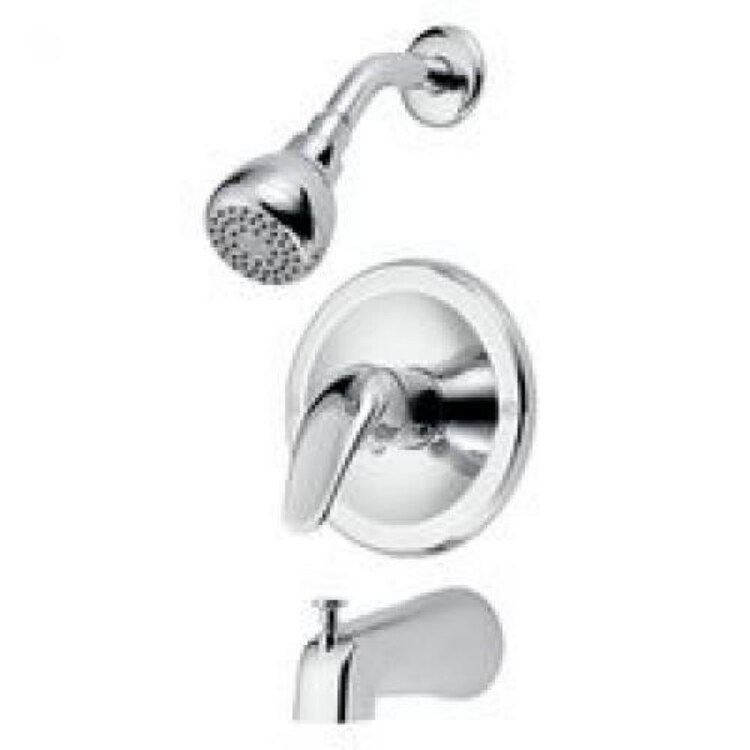 Shop Boston Harbor Tq F1014209cp Single Handle Tub Shower Faucet