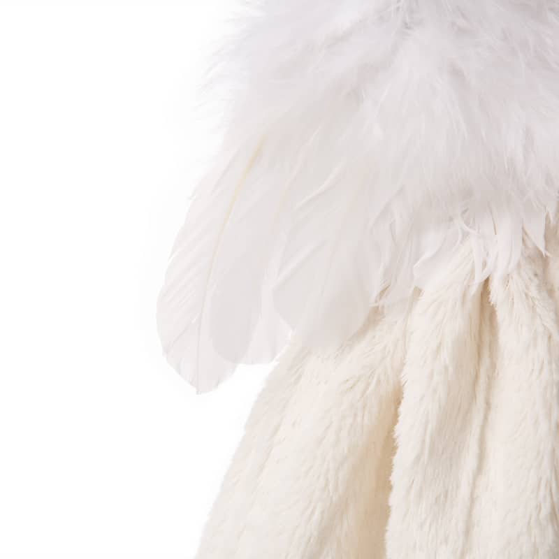 Glitzhome 12"H Christmas Angel Tree Topper