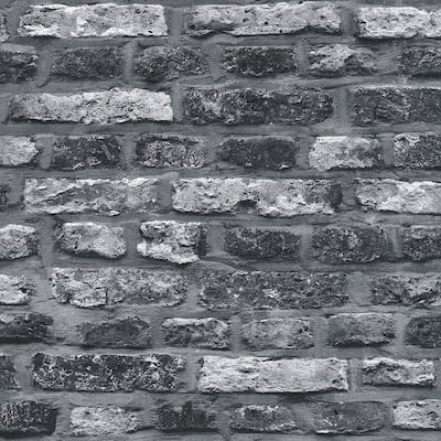 Galerie Wallcoverings Bricks and More Collection Brickshire Residents Matte Finish Vinyl on Non-woven Wallpaper Roll