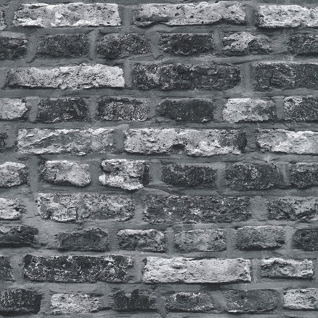 Galerie Wallcoverings Bricks and More Collection Brickshire Residents Matte Finish Vinyl on Non-woven Wallpaper Roll