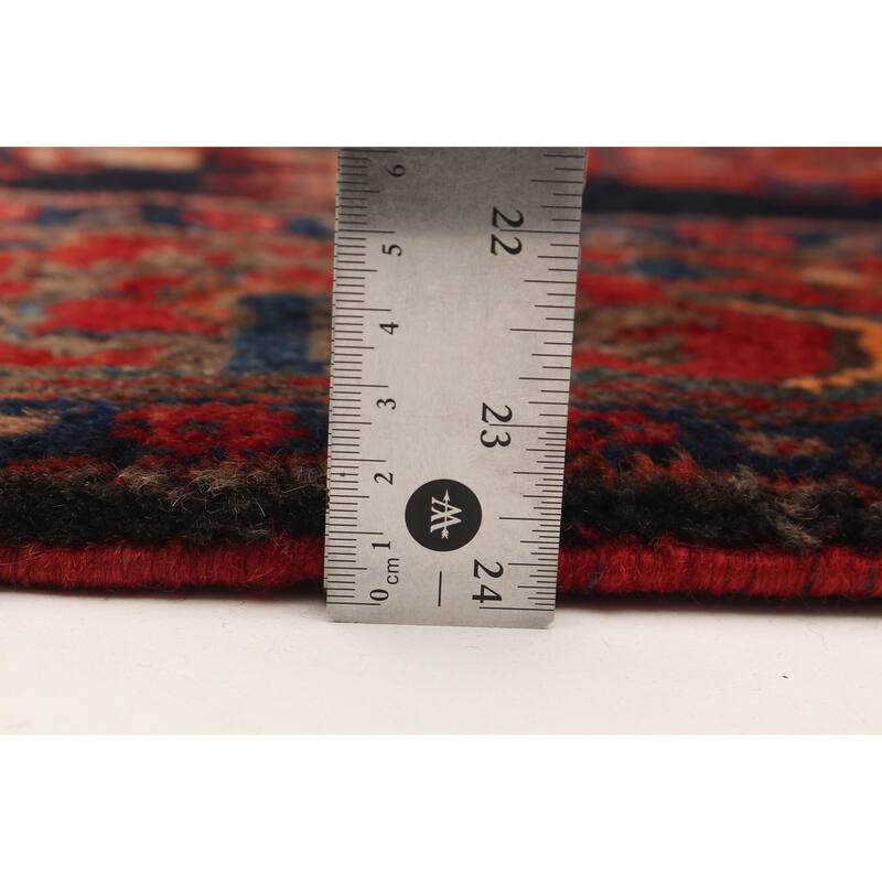 ECARPETGALLERY Hand-knotted Andelz Navy Wool Rug - 4'5 x 6'11