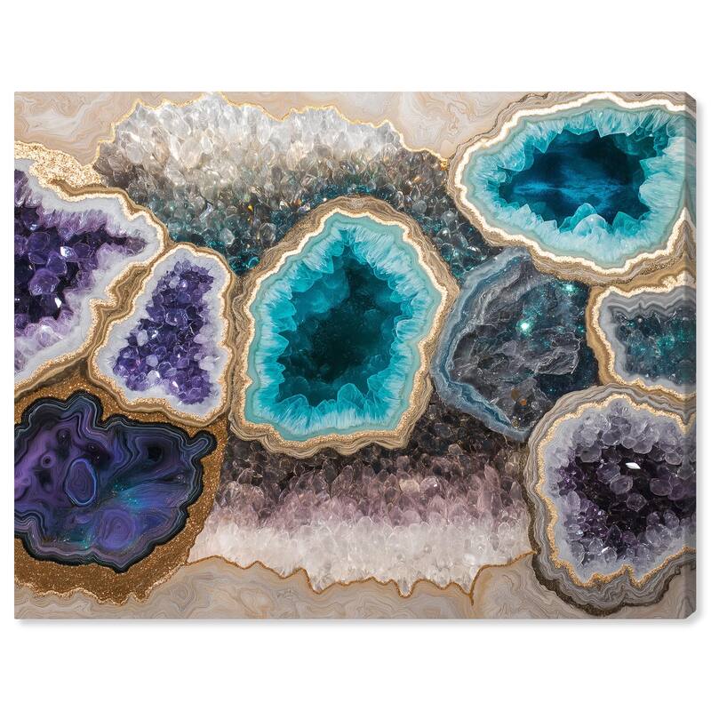 Mineral Multiverse Canvas by Art Remedy, Gallery Wrapped - 20" x 16"