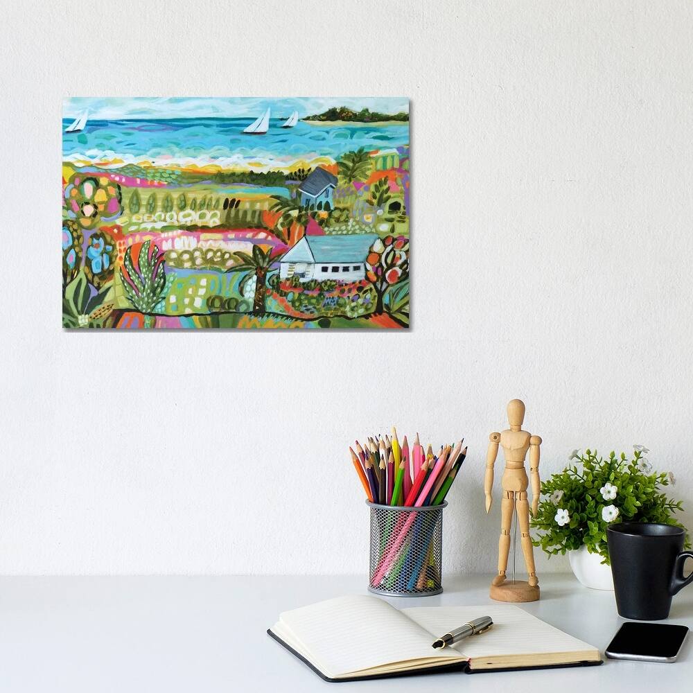 iCanvas "Nautical Whimsy III" by Karen Fields Canvas Print