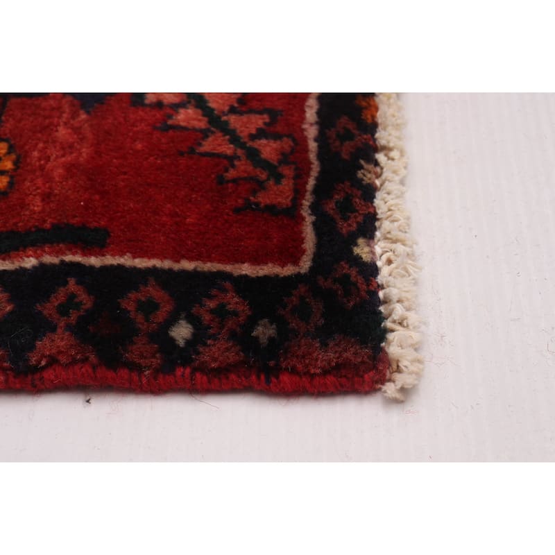 ECARPETGALLERY Hand-knotted Anadol Navy, Red Wool Rug - 5'3 x 9'5