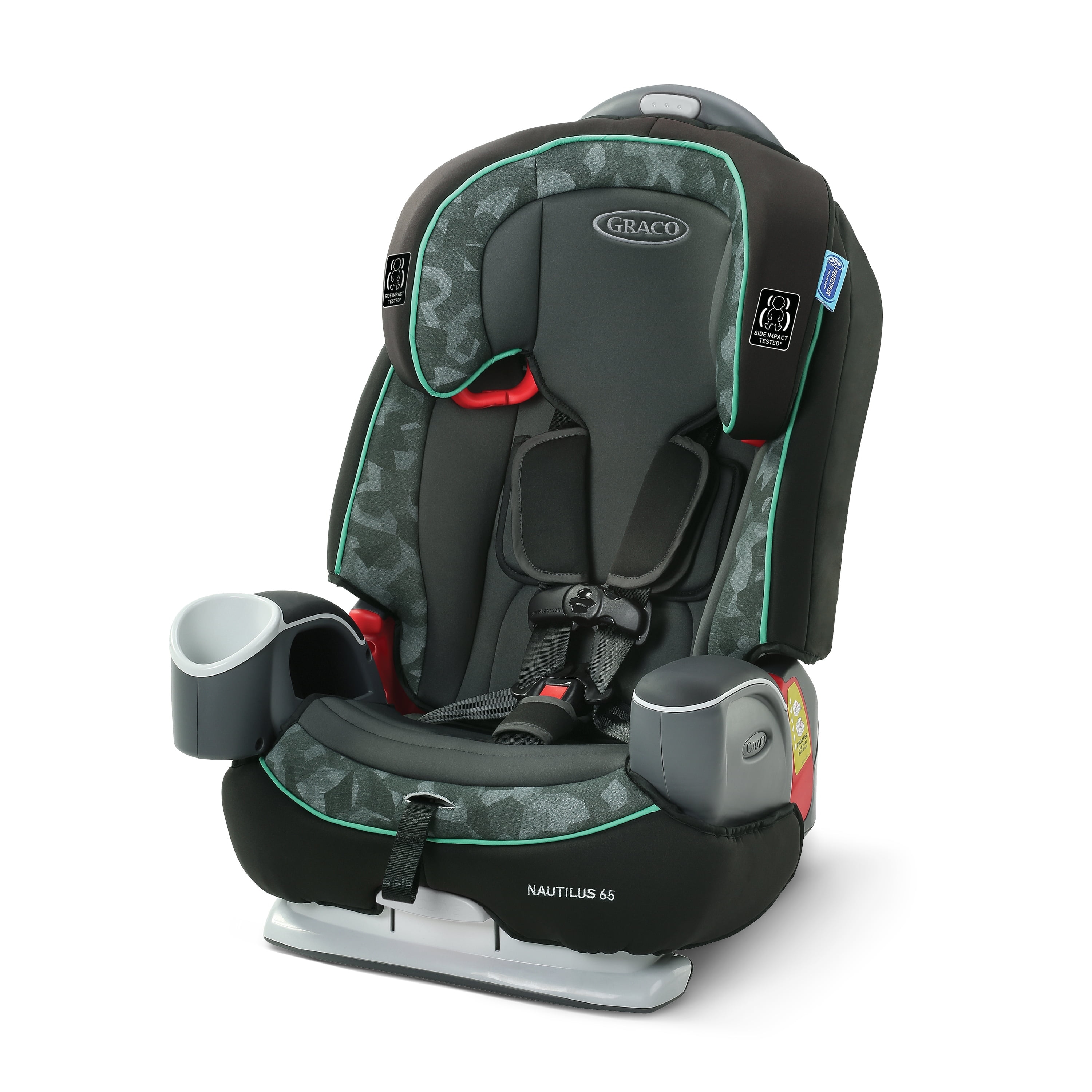 Nautilus 65 3-in-1 Harness Booster Car Seat, Troy Green Bed Bath