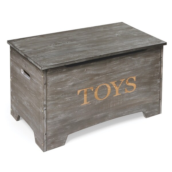Solid Wood Rustic Toy Box On Sale Bed Bath Beyond 26980611