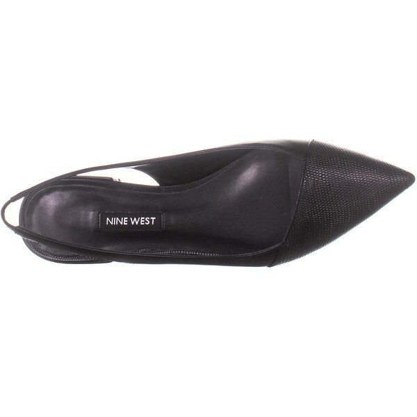 nine west forlove slingback flats