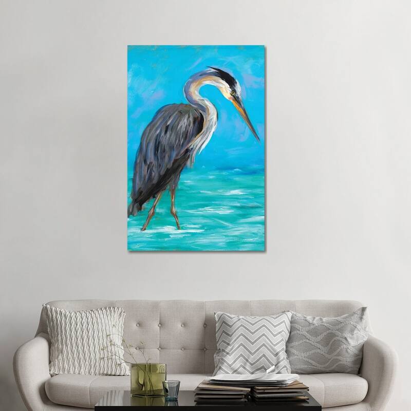 iCanvas "Beach Bird I" by Julie Derice Canvas Print - 48x32x1.5