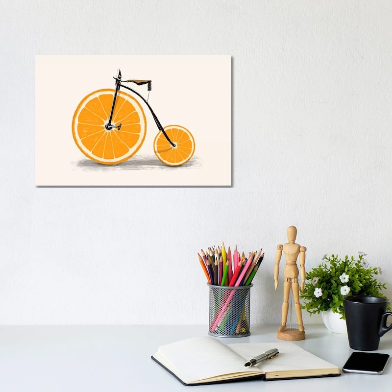 iCanvas "Vitamin" by Florent Bodart Canvas Print - 8x12x0.75