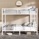 preview thumbnail 1 of 4, Full XL over Full XL Size Metal Bunk Bed for Teens and Adults
