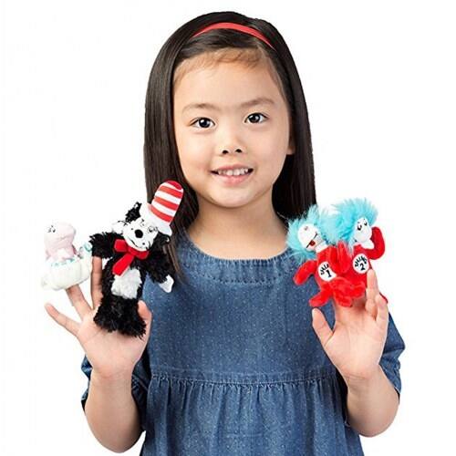 Shop Cat In The Hat Finger Puppets Set Of 4 Free Shipping On
