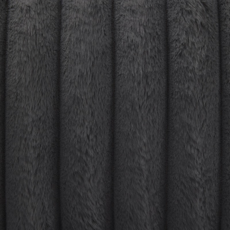 Power Reclining Chair Fabric Two Tones with USB and Padded Seats