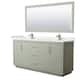 Option Light Green, Nickel Trim, White Quartz Top