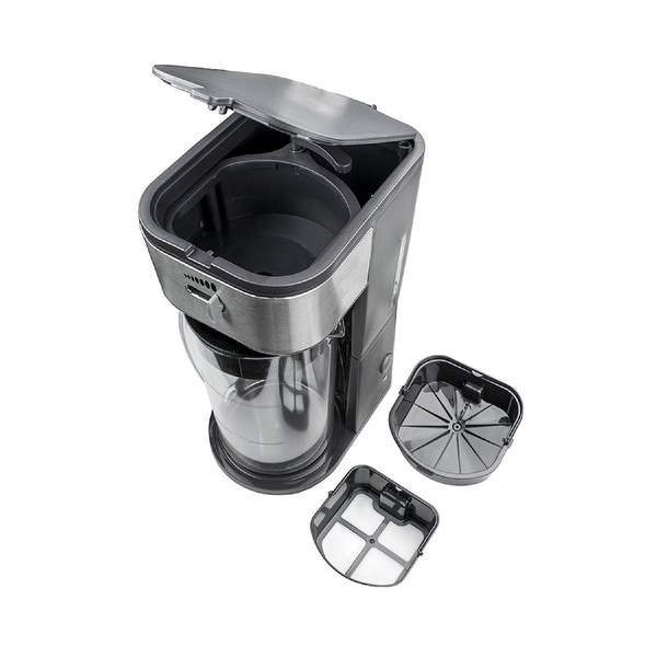 Brentwood KT-2150BK Iced Tea and Coffee Maker with 64oz Pitcher