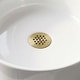 preview thumbnail 28 of 50, VIGO 1.75" W Vessel Bathroom Sink Grid Drain
