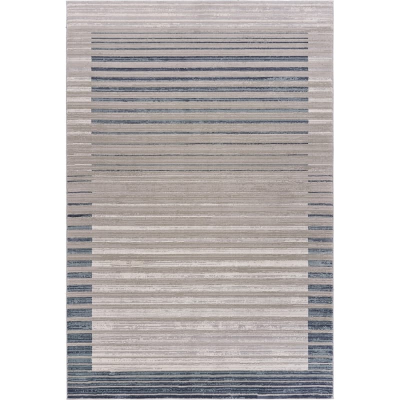 Soke Abstract Area Rug By HomeRoots - 2' x 3'