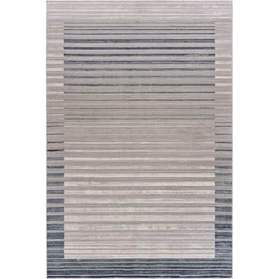 Soke Abstract Area Rug By HomeRoots - 2' x 3'