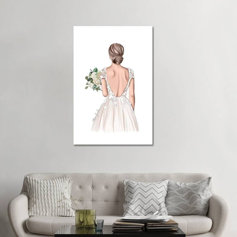 iCanvas "Bride" by Elza Fouche Canvas Print - 48x32x1.5