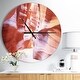 preview thumbnail 9 of 8, Designart 'Panoramic View Antelope Canyon' Oversized Modern Wall CLock