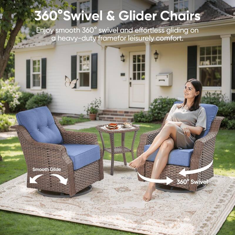 Outdoor Wicker Rattan Sofa Set for Garden