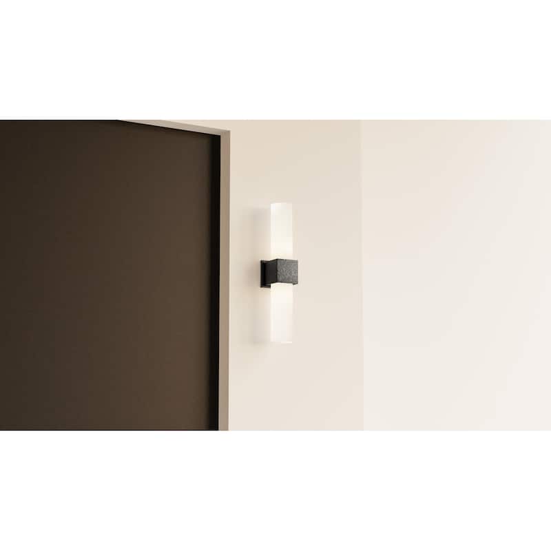 Arline 2-Light Matte Black Wall Sconce