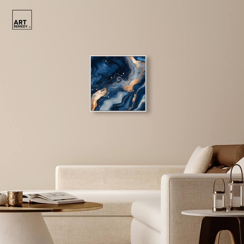 Deep Sea Geode III Canvas by Art Remedy