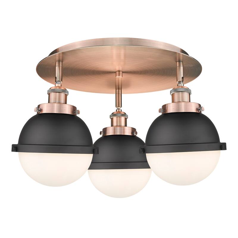Innovations Lighting Ballston Urban - 3 Light 18" Flush Mount