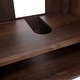 preview thumbnail 8 of 34, Avanity Carina Bathroom Vanity in Coffee Teak with White Engineered Stone Top