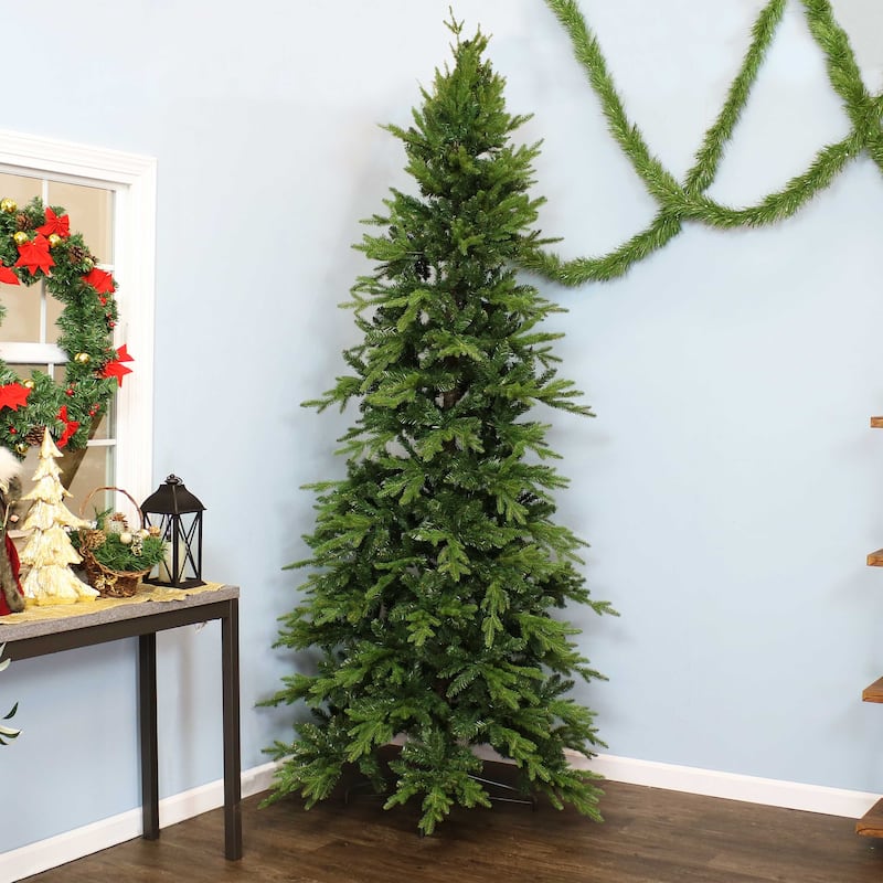 Sunnydaze Slim and Stately Artificial Christmas Tree