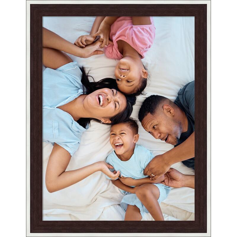 Maya Picture Frame, Photo Frame - 18x24 - Maya Espresso Silver