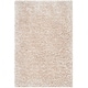 preview thumbnail 44 of 63, SAFAVIEH Handmade South Beach Leonella Shag Solid Polyester Rug 2' x 3' - Champagne