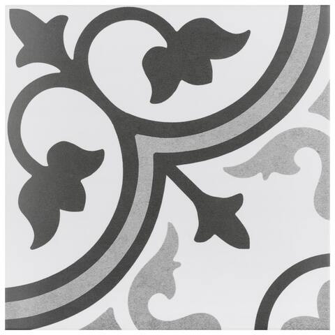 Merola Tile Amberes Classic 12" x 12" Ceramic Floor and Wall Tile