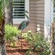 preview thumbnail 1 of 10, Alpine Corporation 40" Tall Outdoor Rustic Metal Crane Statue Yard Art Decoration