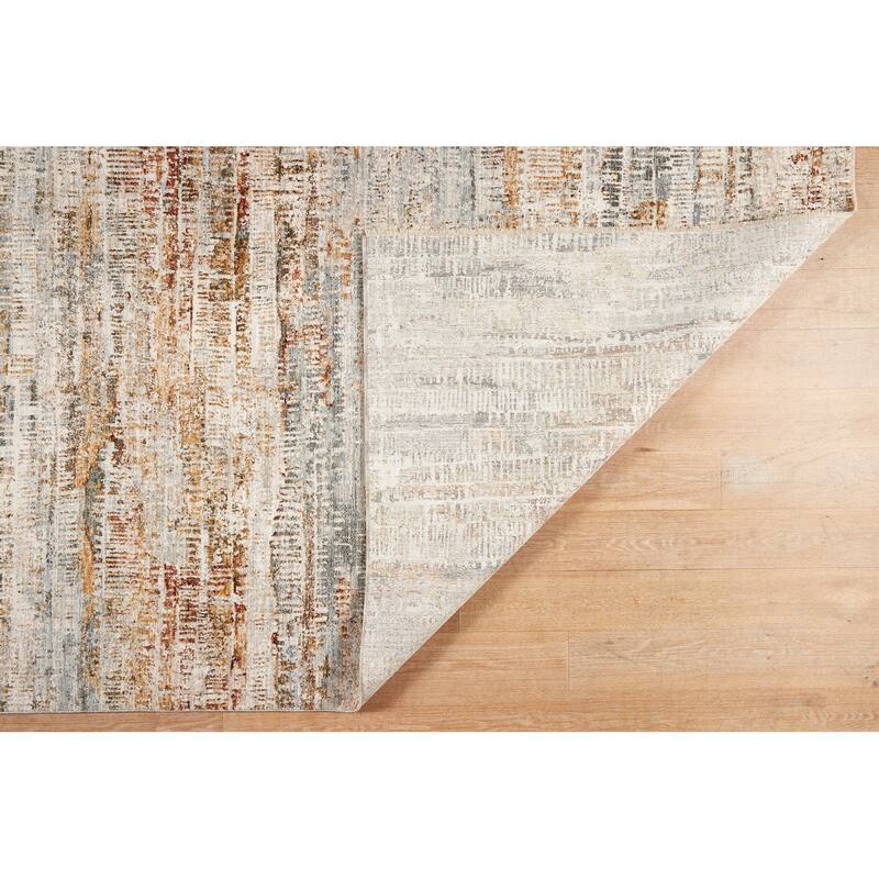 Terra by Obeetee Impressions Strata Multi Rug