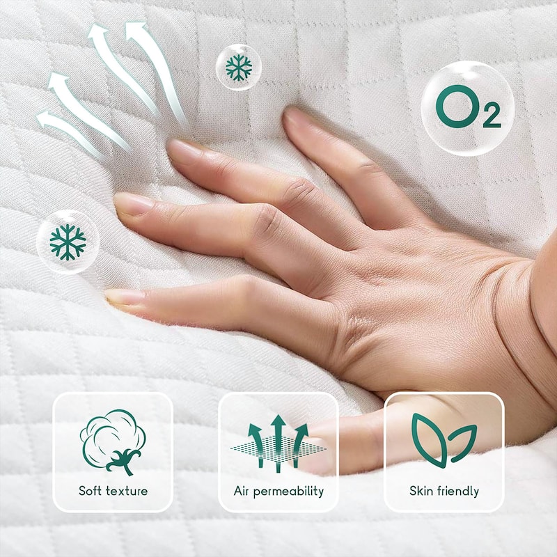 6 in. Gel-Infused Memory Foam Mattress