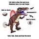 preview thumbnail 3 of 12, Walking and Shake Head with Roar Sound and Light Dinosaur Toy
