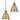2 pack vintage pedant light fixture brass hanging lighting for kitchen with hammered metal shade farmhouse pendant lamp