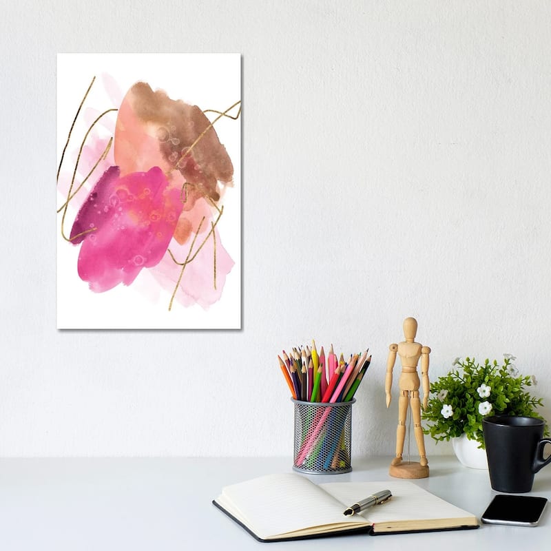 iCanvas "Rose Edge III" by Melissa Wang Canvas Print - 12x8x0.75